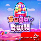 Sugar Rush slot on MegaPerya casino - candy cluster pays with sticky multiplier spots